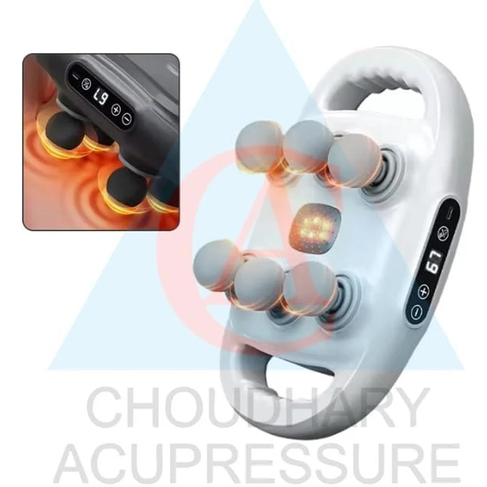 6-Head Deep Tissue Massage Gun – Muscle Massager for Pain Relief & Recovery, Percussion Therapy Device