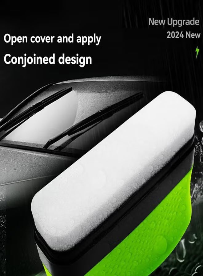 Automotive Oil Film Cleaning Brush – Clear Vision Car Glass Cleaner, Universal Windshield Oil Remover & Window Wipe Tool