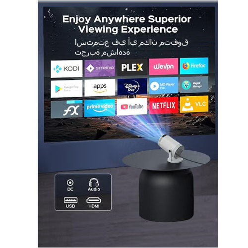 LED Projector Portable 2.4G